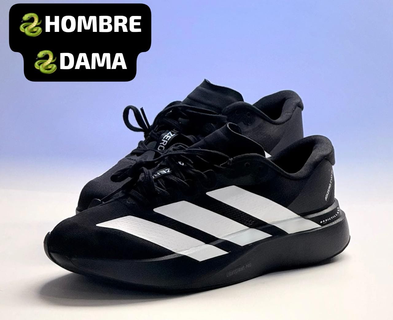 ADIDAS ADIZERO NEGRAS
